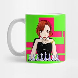 beth harmon the ginger in chess master Mug